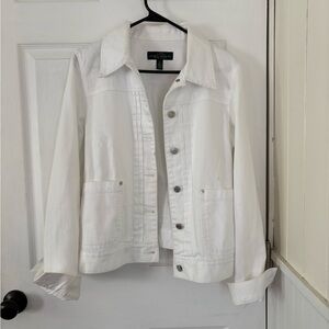 Lauren Ralph Lauren Crisp White Denim Jacket